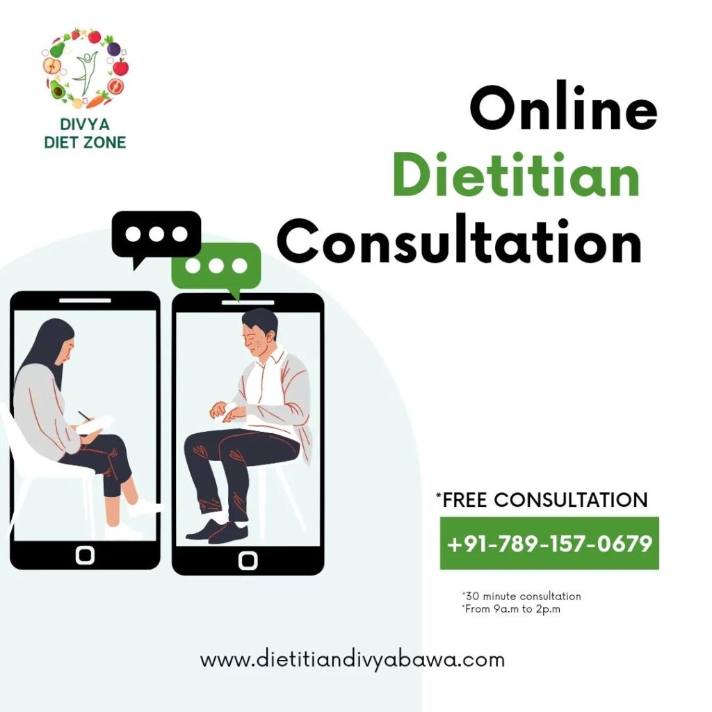 Online diet consultation image